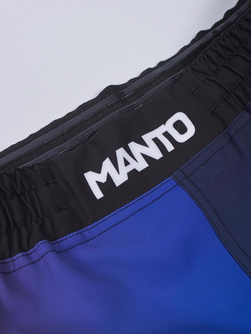 MANTO society FIGHT SHORTS-gradient